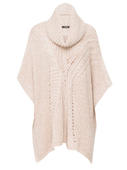 George polo neck poncho