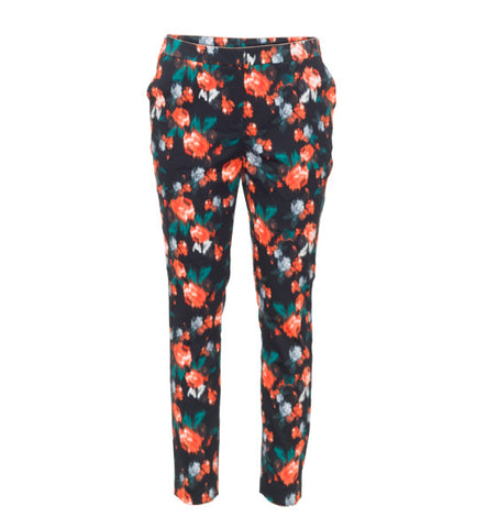 George floral print trousers